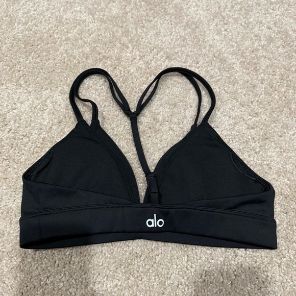 LIKE NEW ALO YOGA AIRLIFT LAYER UP BRA - Picture 6 of 7